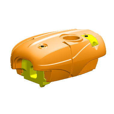 1000 LT PLASTİK DEPO ATLAS SERİSİ