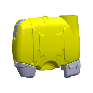 1300 LT PLASTİK DEPO TİTAN SERİSİ