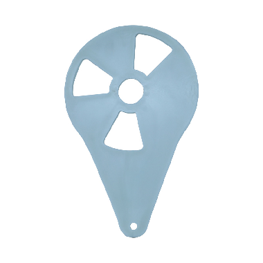 GÜBRE SERPME TEPSİSİ 3 DELİKLİ BEYAZ